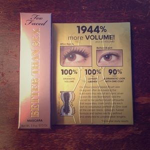 Brand New Too Faced “Better Than Sex” mini mascara
